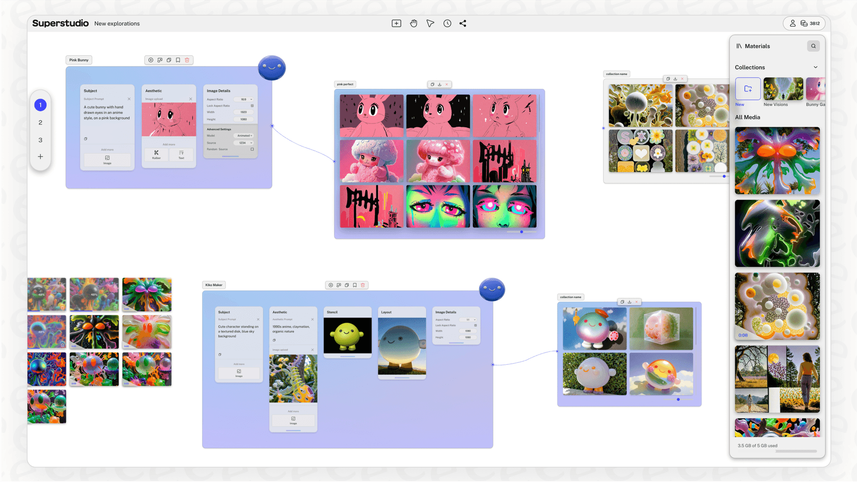 A screenshot for this Kaiber overview showing the Superstudio
