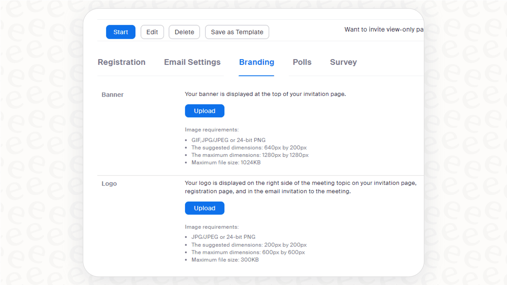 A view of the company branding and SSO settings which are part of the Business plan