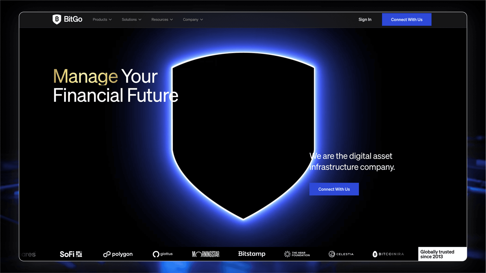 Screenshot of BitGo