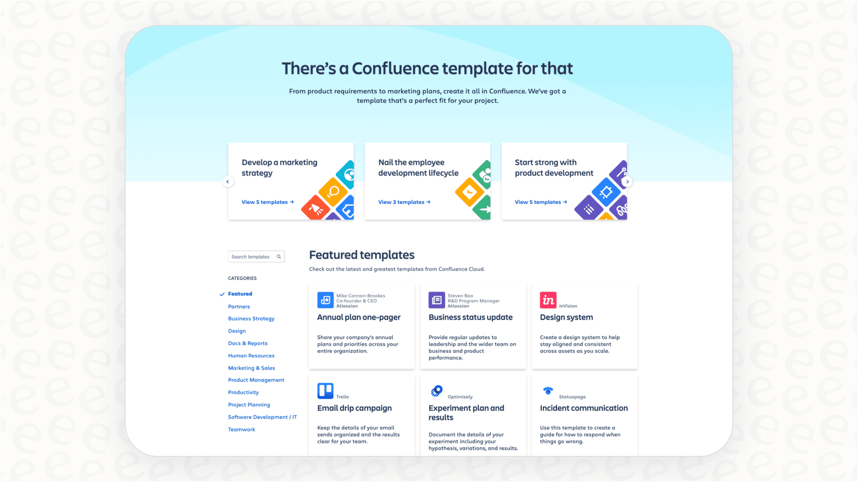 Using a template for Confluence integrations with n8n to automate page creation.