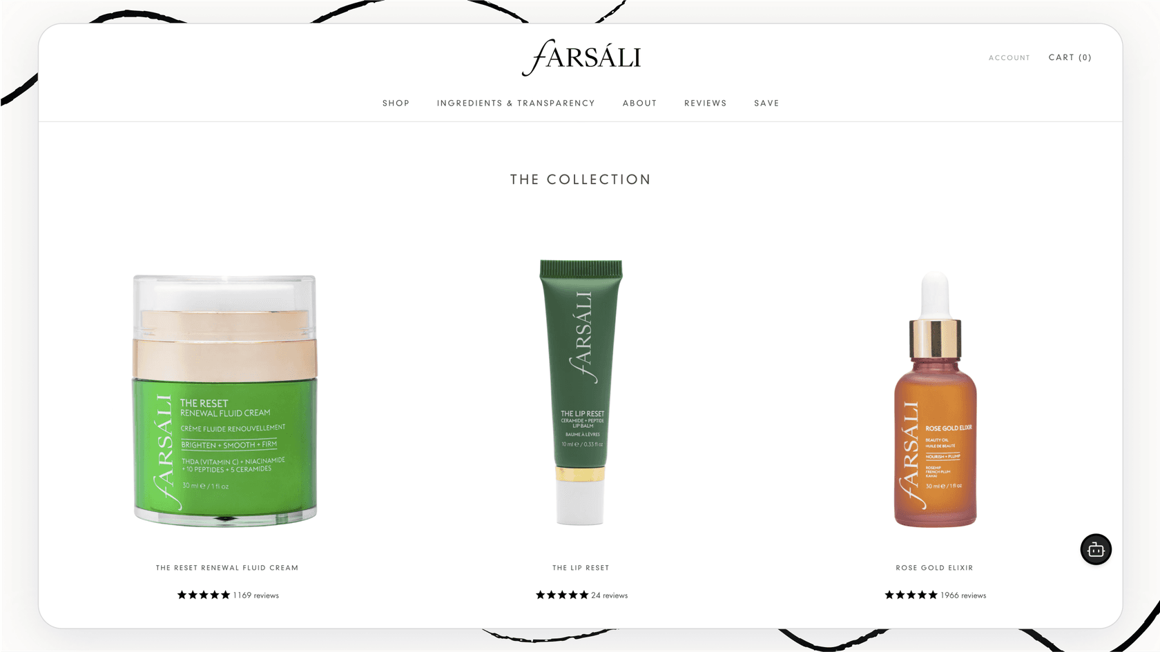 Screenshot of FARSÁLI