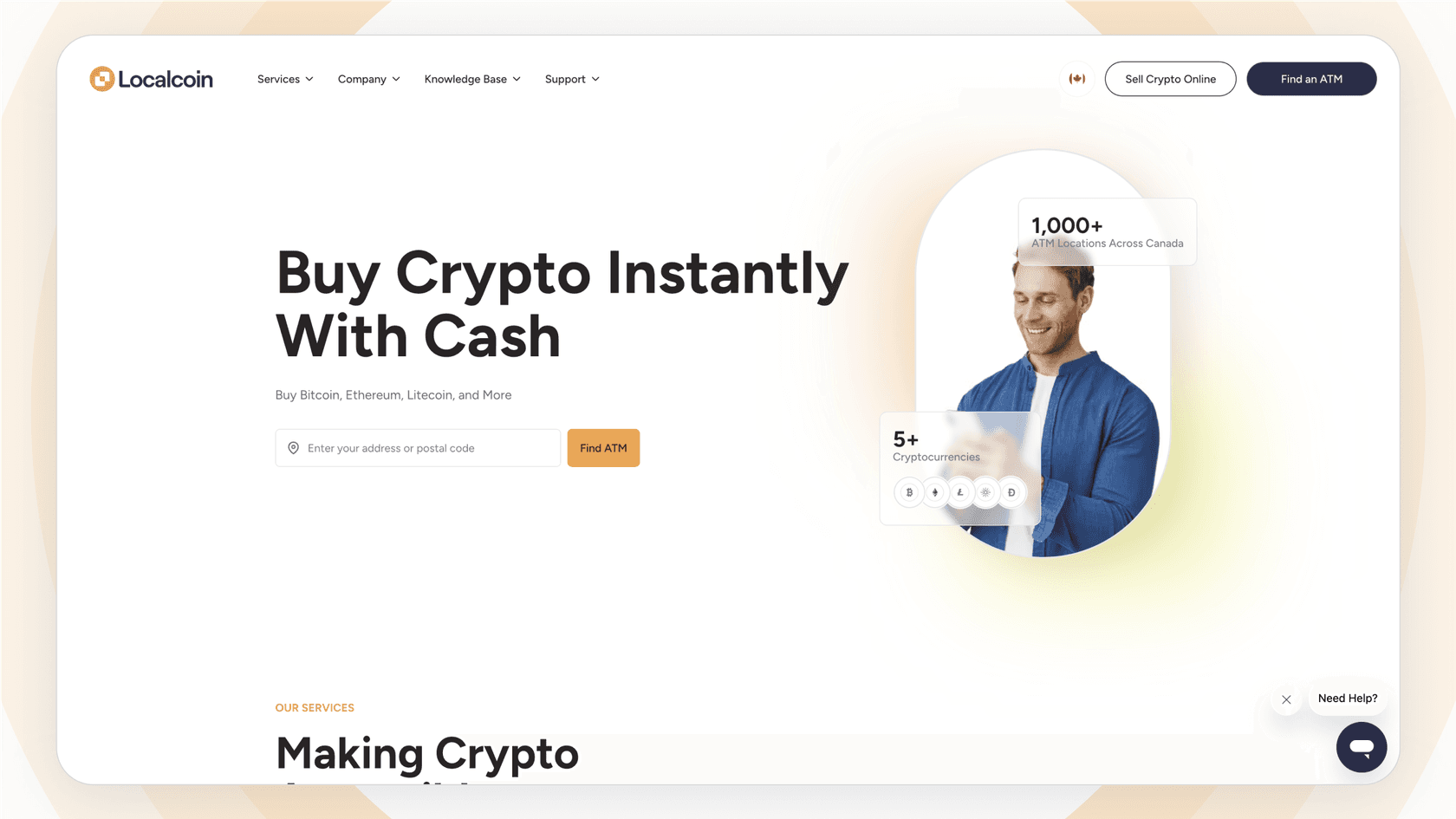 Screenshot of Localcoin