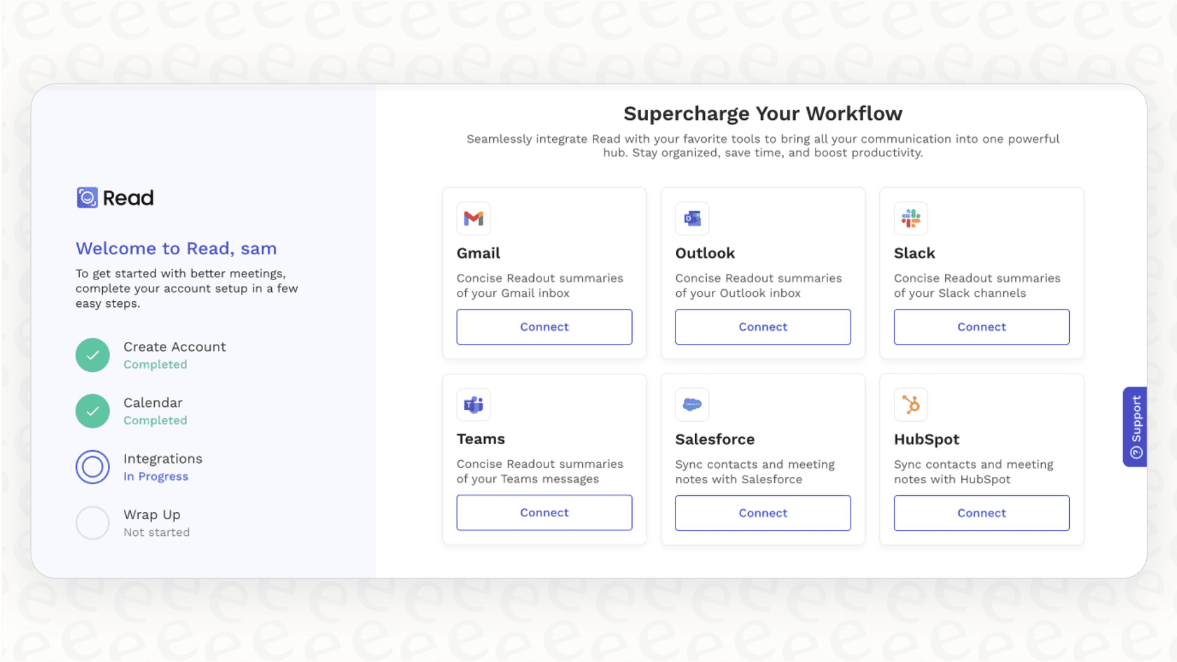 Screenshot of ReadAI