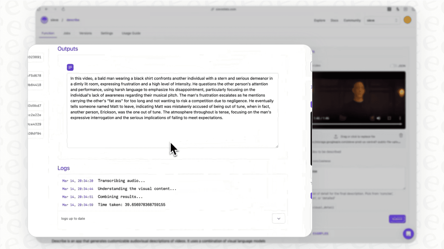 Screenshot of Sieve