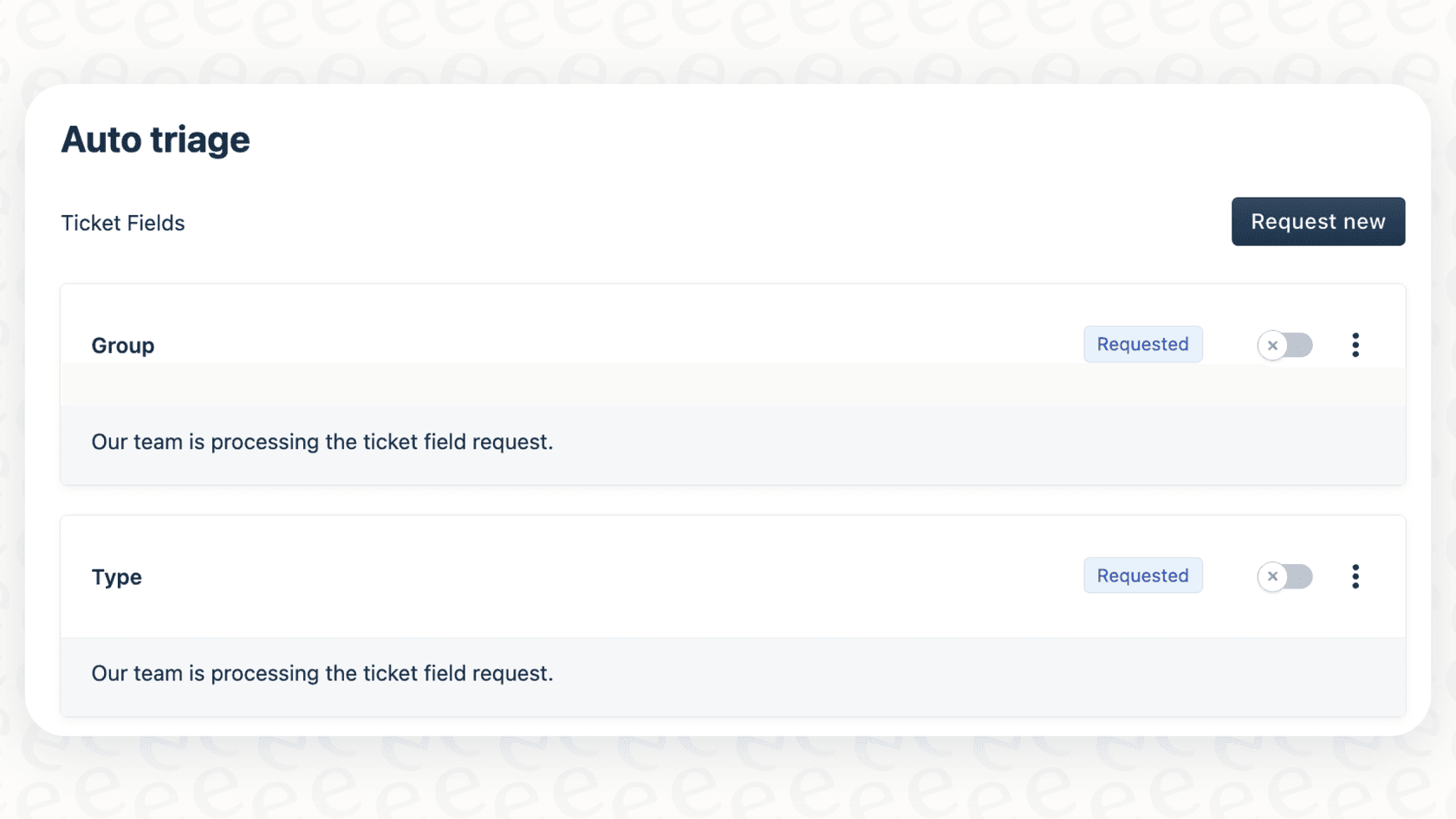 A clear example of Freddy AI auto triage in action, automatically suggesting categories for a new ticket within the Freshdesk UI.