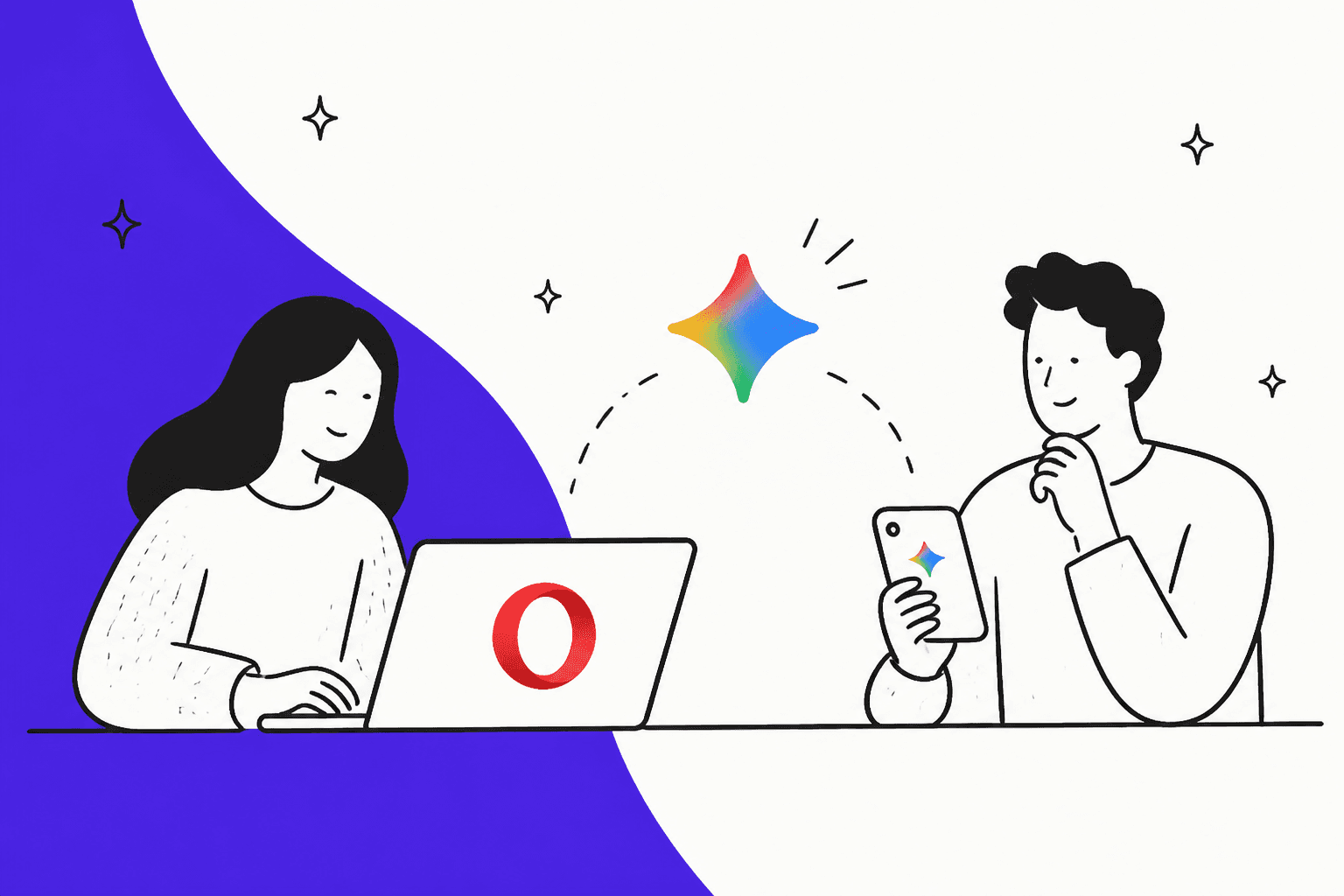 Opera Aria (now Opera AI) vs Gemini Advanced in 2026