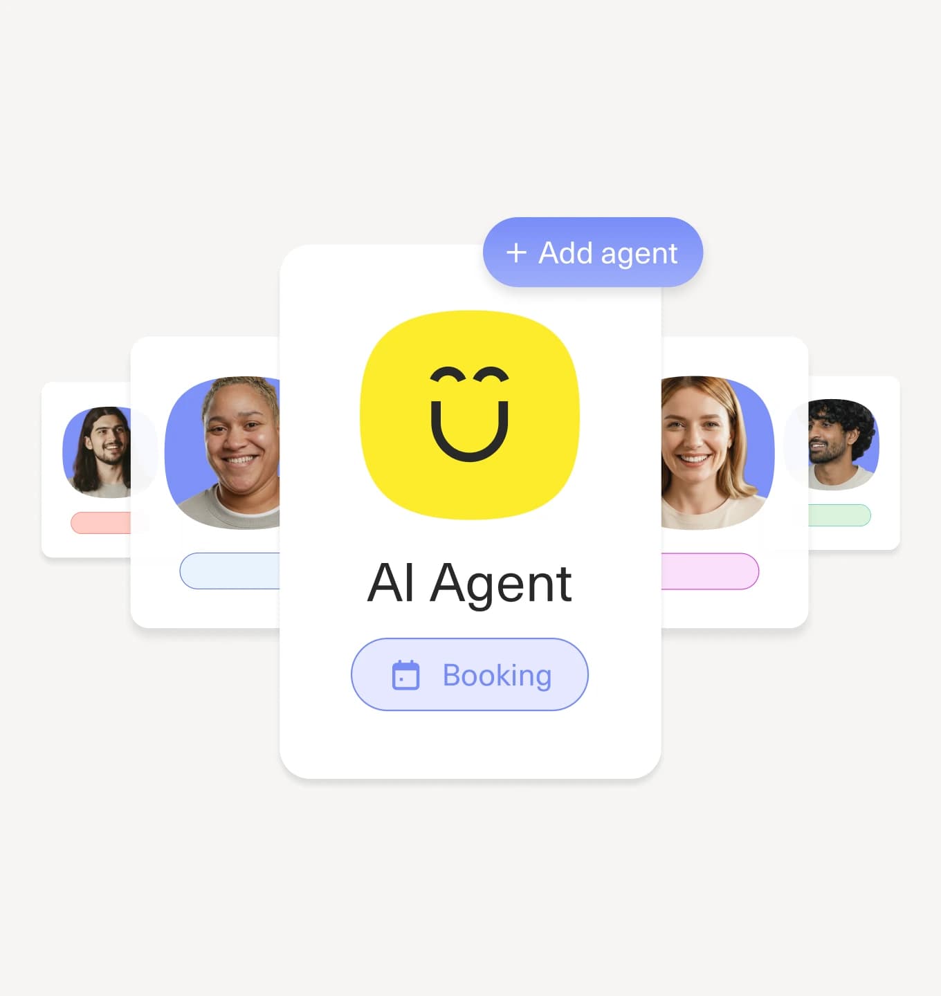 Kustomer AI agent builder interface