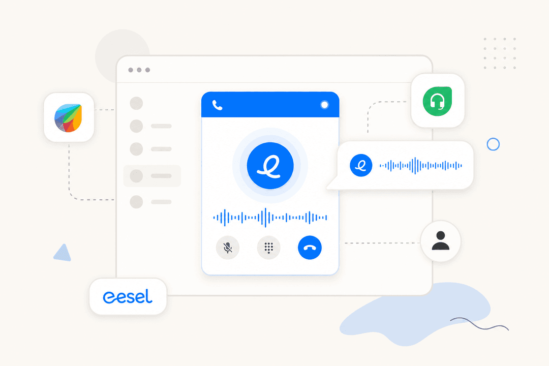 Freshdesk voice AI agent setup with Freshcaller browser phone widget