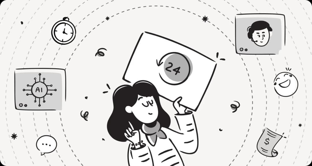How to enable 24/7 customer support with AI in 2025